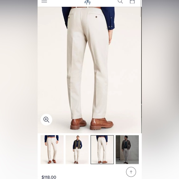 Brooks Brothers Clark Fit Advantage Chino - Picture 8 of 10